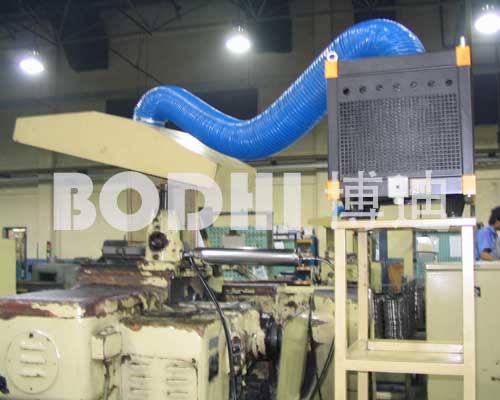 敞开式无心磨离心式油雾收集净化处理工程案例 敞开式无心磨离心式油雾收集净化处理工程案例