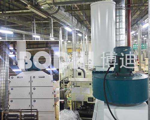 光洋滚针轴承油雾收集工程案例 光洋滚针轴承油雾收集工程案例